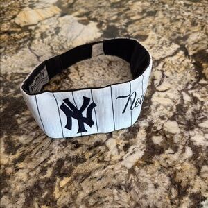 Little Earth Navy and White Sports Headband